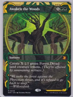Secrets of Strixhaven: awaken the woods mythic rare - Image 1