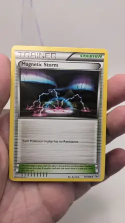 Retro 2014 Pokemon TCG Magnetic Storm #91/101 Regular Card - Hidden Legends LP - Image 3