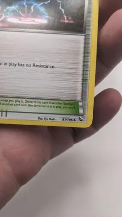 Retro 2014 Pokemon TCG Magnetic Storm #91/101 Regular Card - Hidden Legends LP - Image 5