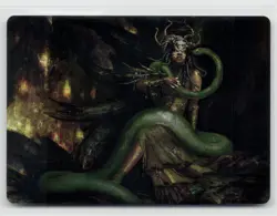 MTG Innistrad Midnight Hunt Art Series Saryth, The Viper's Fang x1 NM 53/81 - Image 1