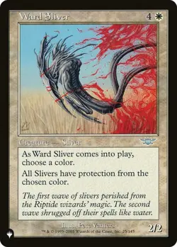 1 x Ward Sliver - Mystery Booster / The List - NM-Mint - MTG - Image 1