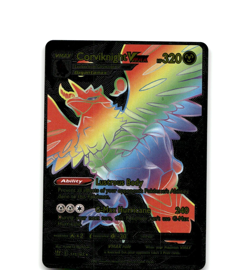 Custom Metallic Black Corviknight Card Corviknight V Card READ DESCRIPTION BELOW - Image 1