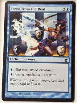 Freed from the Real - Saviors of Kamigawa - Magic the Gathering MTG Nice! - Image 1