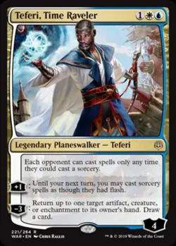 MTG English Teferi, Time Raveler NM Normal War of the Spark - Image 1