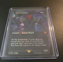 Dark Confidant (Borderless) #334 (Foil) (NM) Final Fantasy FIN Magic MTG - Image 2