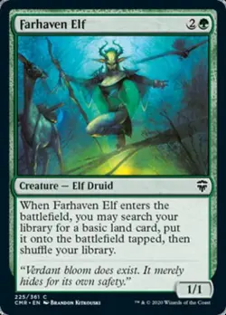 Farhaven Elf - Near Mint MTG Commander Legends - Image 1