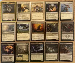 Budget Casual MTG Commander Deck Black White Sacrifice W Teysa, Opulent Oligarch - Image 1
