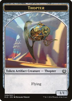 MTG THOPTER 1/1 FLYING ARTIFACT CREATURE TOKEN - KALADESH KLD TOKENS CHEAP - Image 1