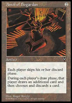 MTG English Anvil of Bogardan Light Play Normal Visions - Image 1