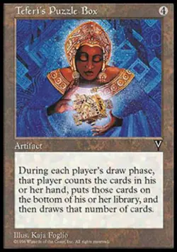 MTG English Teferi's Puzzle Box NM Normal Visions - Image 1
