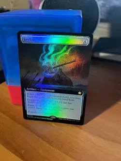 MTG Leyline Axe (Extended Art) Foundations Foil (0485) LP FREE SHIPPING - Image 1