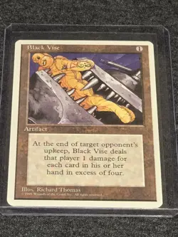 Black Vise MTG Core Set 4th Edition Regular - Image 1