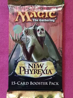 Magic The Gathering NEW PHYREXIA New Sealed Booster Pack MTG - Image 2