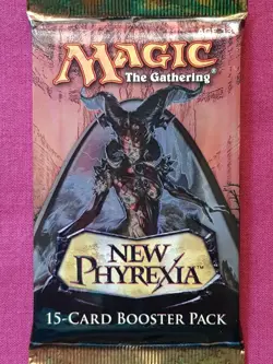 Magic The Gathering NEW PHYREXIA New Sealed Booster Pack MTG - Image 3