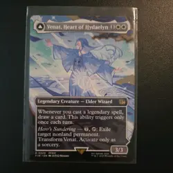 Venat, Heart of Hydaelyn Borderless Regular - Final Fantasy MTG-NM - Image 1