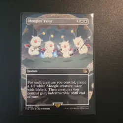 Moogles' Valor #326 Regular (Borderless) Final Fantasy MTG - Image 1
