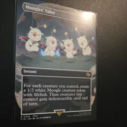 Moogles' Valor #326 Regular (Borderless) Final Fantasy MTG - Image 3