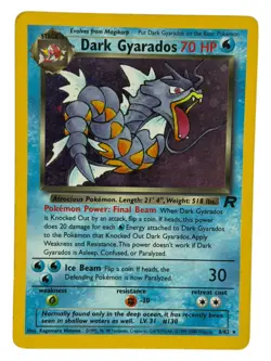 Dark Gyarados - 8/82 Team Rocket 2000 WOTC - Holo - Pokemon TCG - Image 1