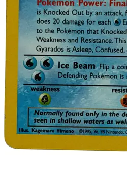 Dark Gyarados - 8/82 Team Rocket 2000 WOTC - Holo - Pokemon TCG - Image 3