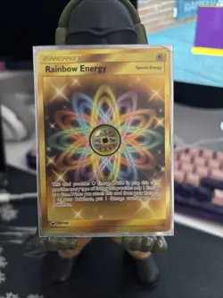 Pokemon 2018 Rainbow Energy - Sun & Moon Celestial Storm Rare Gold Holo 183/168 - Image 1