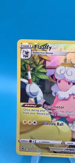 Flaaffy TG03/TG30 Pokemon Sword & Shield Silver Temp. Trainer Gallery Holo NM/#2 - Image 2