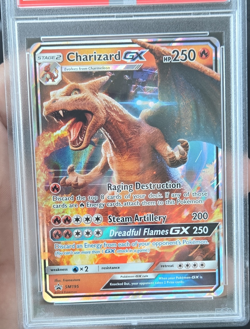 Pokemon TCG Charizard GX SM195 Black Star Promo Holo PSA Graded English 2019 - Image 1