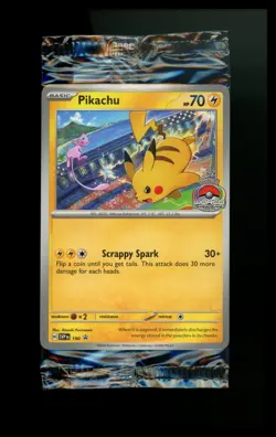 #2 Pikachu 190 2024 World Championship 2024 SEALED Black Star Promo Pokemon - Image 1