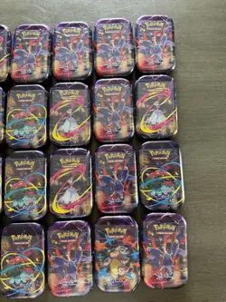 Pokemon TCG: Mega Heroes Mini Tins Lot Of 28 All Sealed - Image 2