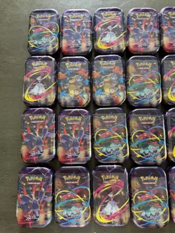 Pokemon TCG: Mega Heroes Mini Tins Lot Of 28 All Sealed - Image 3
