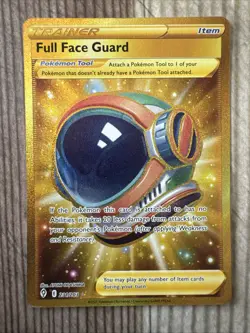 Full Face Guard - 231/203 Pokemon Evolving Skies Sword & Shield Secret Rare DMG - Image 1