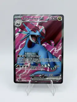 Salamence ex 177/159 Sv09: Journey Together Holo Ultra Rare EX 320HP Pokemon TCG - Image 1
