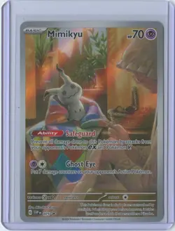Mimikyu 075 Black Star ETB Promo Paldean Fates S&V Pokemon TCG 2024 - Image 1