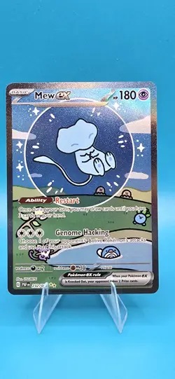 Pokemon TCG Mew EX 232/091 Sv: Paldean Fates Bubble Mew NM/#2 - Image 1