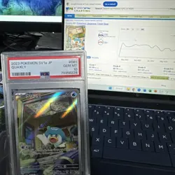 2023 Pokemon SV1a JP Quaxly Art Rare #081 PSA Grade 10 GEM MT - Image 2