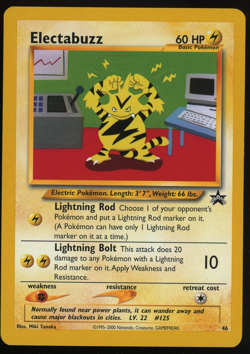 Pokemon - WOTC Black Star Promo - Electabuzz - #46 - Image 1