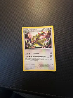 Pokemon TCG Haxorus 89/108 Holo 2012 Dark Explores - Image 1