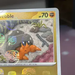 Dwebble (Master Ball Pattern) 051/086 Black Bolt Pokemon TCG - Image 2