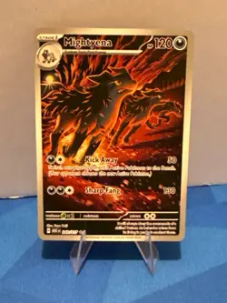 Mightyena 243/217 Pokemon Me: Ascended Heroes Illustration Rare IR Full Art Holo - Image 1
