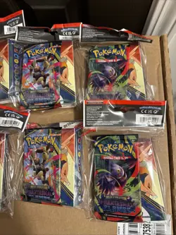 Pokemon Phantasmal Flames Charizard Mini Portfolio Booster Pack Lot of 10 - Image 2