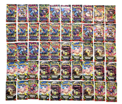 HUGE Pokemon TCG Booster Pack Lot (50) Sealed Phantasmal Flames+Perfect Order - Image 1