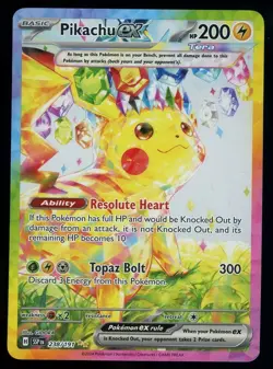 2024 Pokemon SSP EN Special Illustration Rare #238 Pikachu ex - Image 1