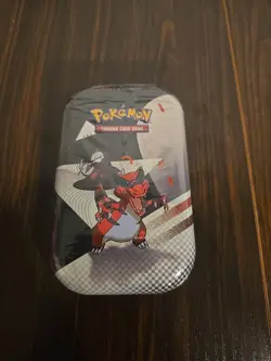 Pokemon TCG Black Bolt White Flare Unova Mini Tin SEALED Krookodile & Excadrill - Image 1