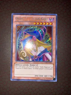 Yu-Gi-Oh! Dark Magician Girl -LCYW-EN022- Secret Rare - Unlimited LP! - Image 2