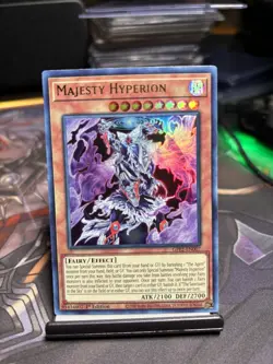 Yu-Gi-Oh! Majesty Hyperion 1st Ed. GFP2-EN007 Ultra Rare NM x1 - Image 1