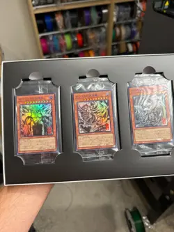 Yugioh Artwork Series Mini Hanging Scrolls Egyptian God Japanese UR Sumi-e New - Image 4