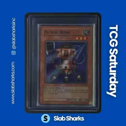 2002 YU-GI-OH! TOURNAMENT PACK 1ST PROSPECT SEASON #TP1-004 PATROL ROBO - Image 1