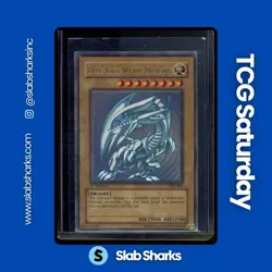 2002 YU-GI-OH! STARTER DECK: KAIBA 1ST EDITION #SDK-001 BLUE-EYES WHITE DRAGON - Image 1