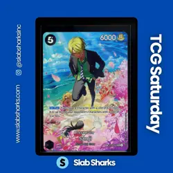 2025 ONE PIECE ROYAL BLOOD OP10 #ST14-003 SANJI SPECIAL ALTERNATE ART NM - Image 1