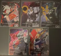 Gundam Card Game EX Base Complete set of 5 (English Version) - Image 1