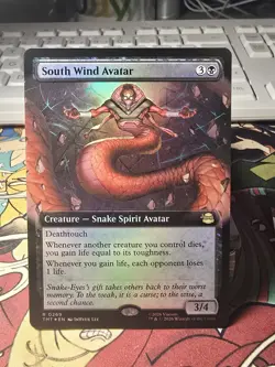 South Wind Avatar NM Foil Teenage Mutant Ninja Turtles MTG Magic The Gathering - Image 1